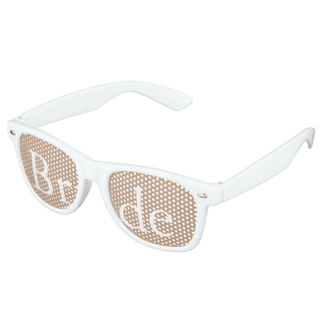 Natural Burlap Solid Colour Trend Retro Sunglasses (Angled)