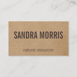 Natural Business Card