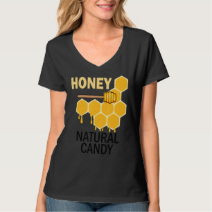 Natural Candy Wilderness Honey Cute Bees T-Shirt