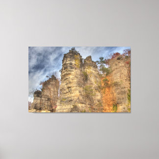 Natural Chimneys, Virginia Canvas Print