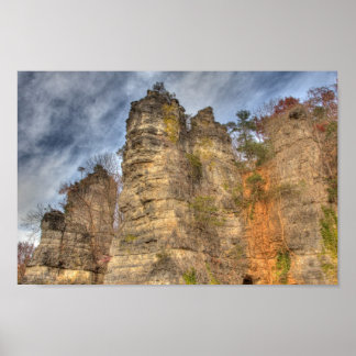 Natural Chimneys, Virginia Poster