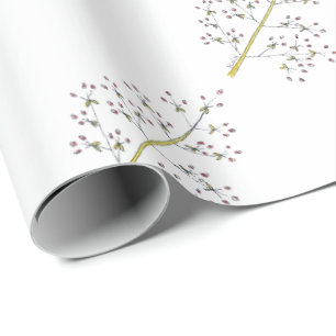 Natural Christmas- Red Berry Wrapping Paper