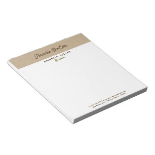 Natural Colour Classic Line Texture Notepad