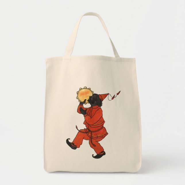 Natural Colour Tote Bag for Norooz: Haji Firuz (Front)