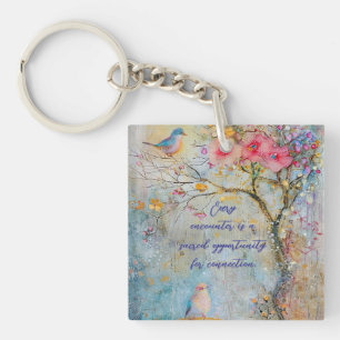 Natural Connection Acrylic Keychain