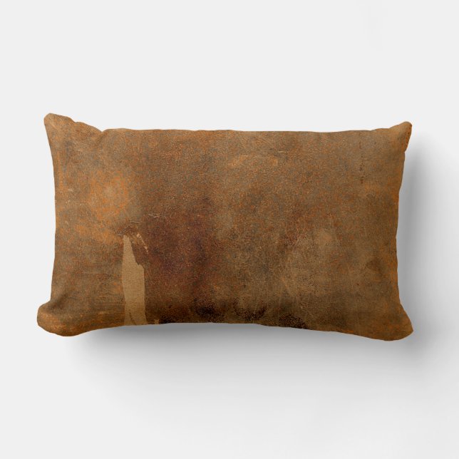 Natural Cow Hide Look Cushions (Front)