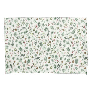 Natural Cream Nature Christmas Pillowcase