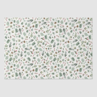 Natural Cream Nature Christmas Tissue Paper