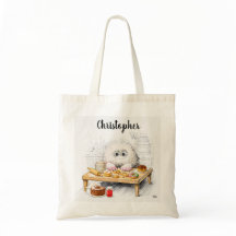 Natural Cute Powdered Sugar Monster