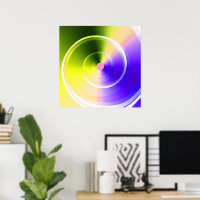 Natural Cycle Psychedelic Hypnotic Swirl Vortex 