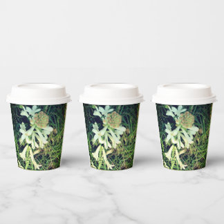Natural design stylish paper mug cups