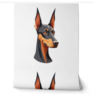 Natural Ear Doberman Wallpaper