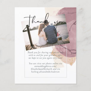 Natural Earthen Tones Abstract Wedding