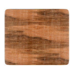 Natural Eucalyptus Wood Grain Look Cutting Board