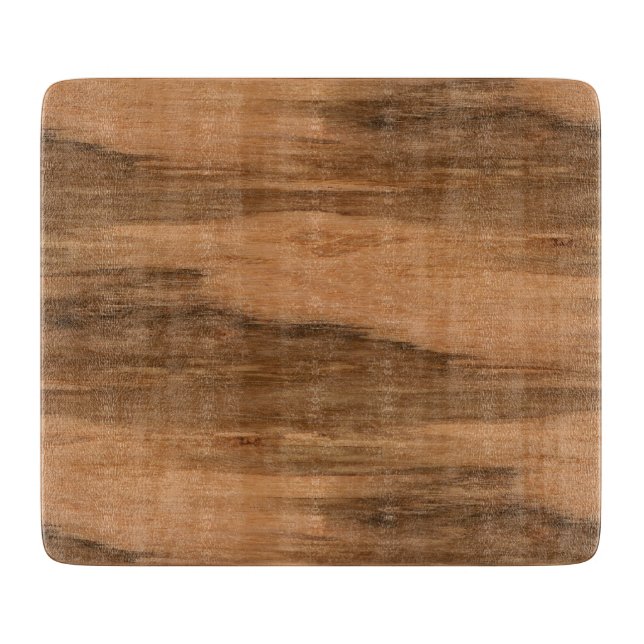 Natural Eucalyptus Wood Grain Look Cutting Board (Front)