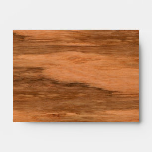 Natural Eucalyptus Wood Grain Look Envelopes