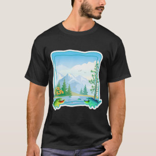 Natural fishing shirt gift for men, dads and buddy