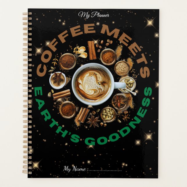 Natural Focus – Coffee Meets Earth’s Goodness Planner (Front)