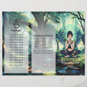 Natural Forest Yoga Fitness Meditation Instructor