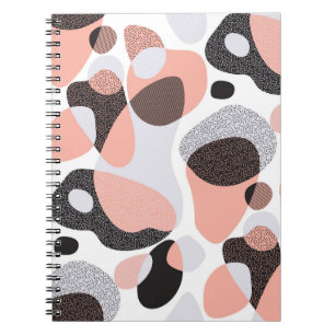 Natural Forms: Geometric Seamless Texture. Notebook