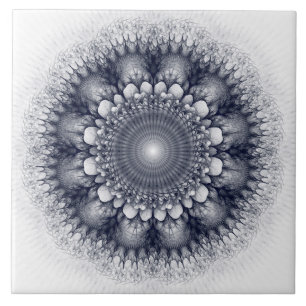 Natural fractal ornament tile