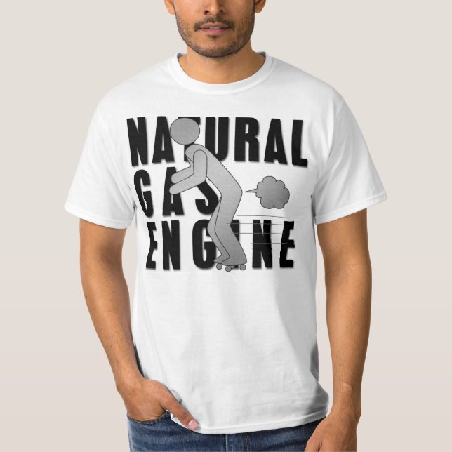 Natural Gas Engine 1 T-Shirt (Front)