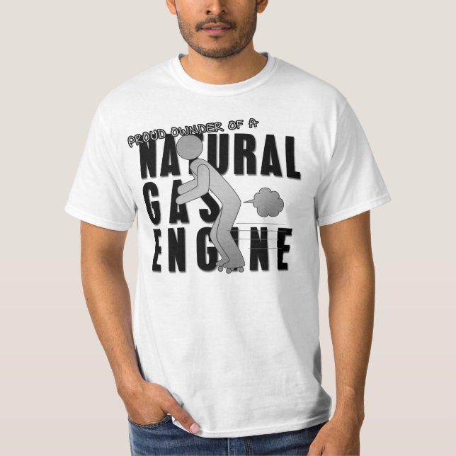 Natural Gas Engine 2 T-Shirt (Front)