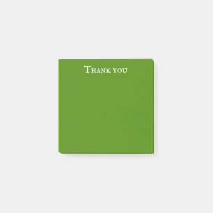 Natural Green Post-it Notes