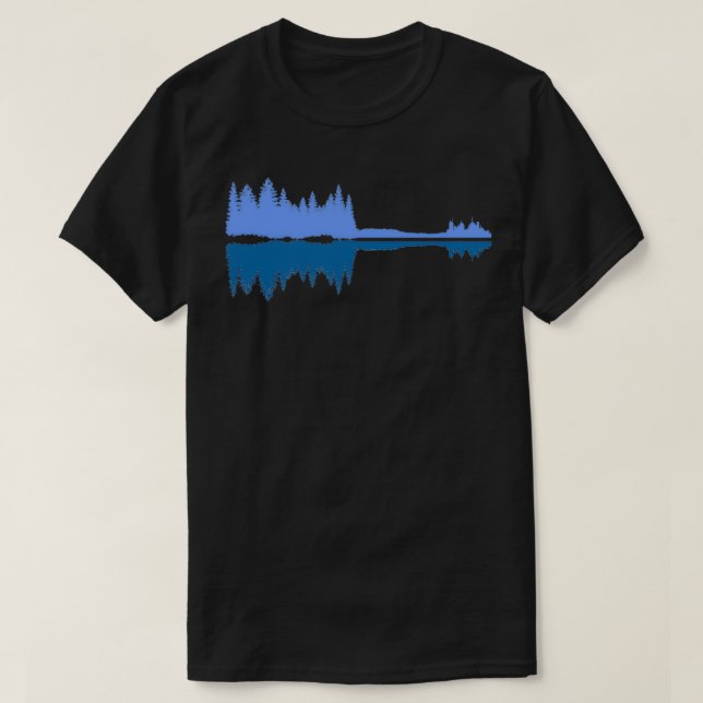 Natural Guitar Nature lovers T-Shirt (Design Front)