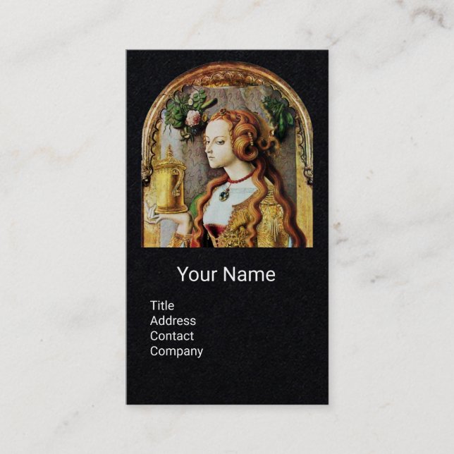 NATURAL HAIR BEAUTY,COSMETICS MONOGRAM Black Paper Business Card (Front)