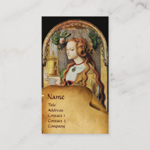 NATURAL HAIR BEAUTY & COSMETICS MONOGRAM,Parchment Business Card