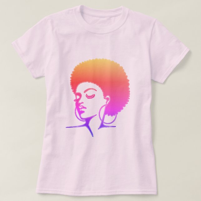 Natural Hair T-Shirt (Design Front)
