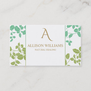 Natural Healing Business Card