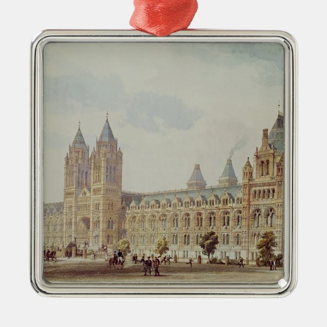 Natural History Museum Metal Tree Decoration (Front)