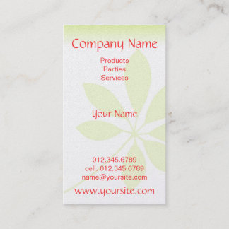 Natural Impression Business Card