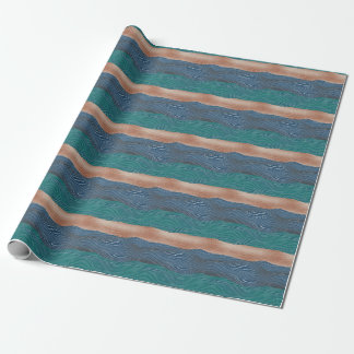 Natural landscape hills: seamless pattern. wrapping paper