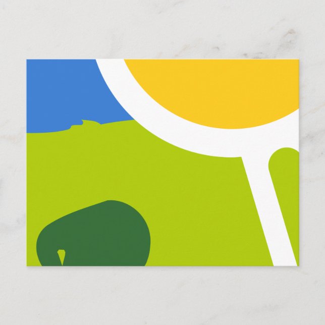 Natural landscape postcard (Front)