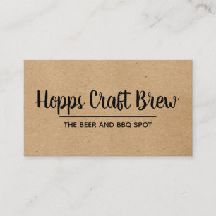 Natural   Layout Business Card