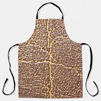 Natural leather book cover texture abstract, aged, apron