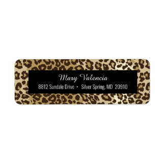Natural Leopard Print 