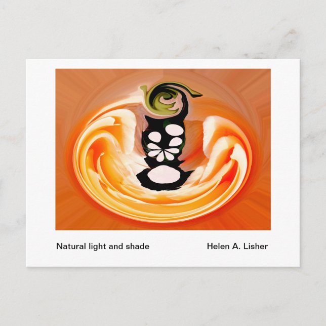 Natural light and shade postcard (Front)