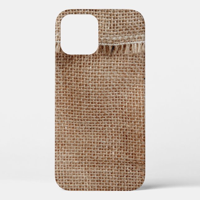 Natural line texture backgroundcoffee, sack, abstr Case-Mate iPhone case (Back)