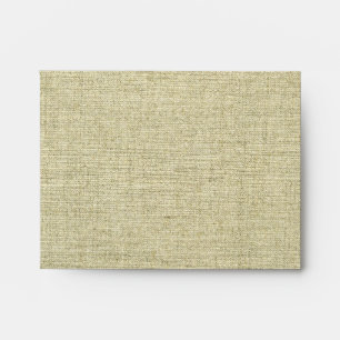Natural Linen Canvas Texture Envelopes