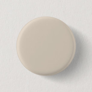 Natural Linen Solid Colour 3 Cm Round Badge