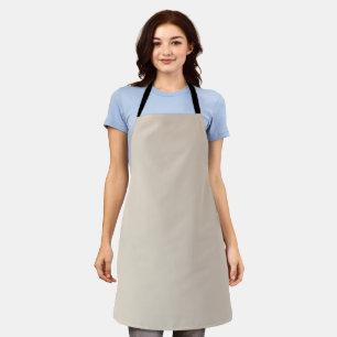 Natural Linen Solid Colour Apron