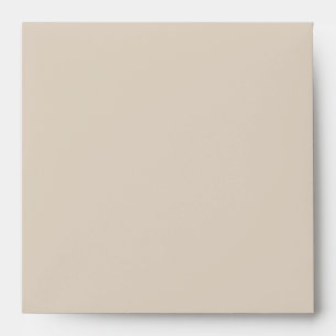 Natural Linen Solid Colour Envelope