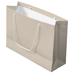 Natural Linen Solid Colour Large Gift Bag