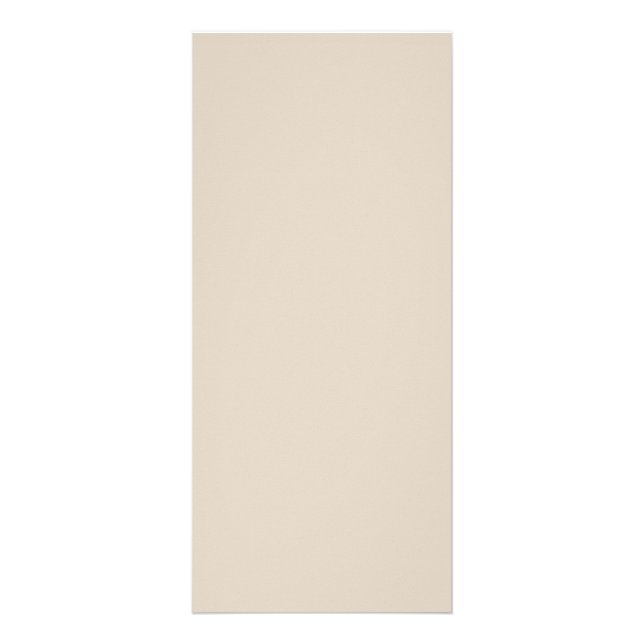 Natural Linen Solid Colour Rack Card (Front)