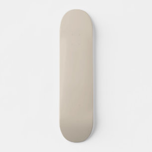 Natural Linen Solid Colour Skateboard