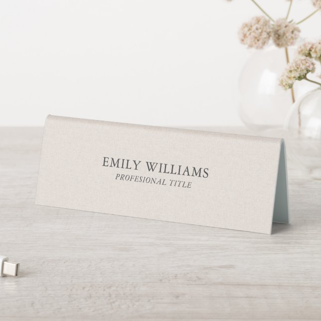 Natural Linen Texture (In SItu (Table))